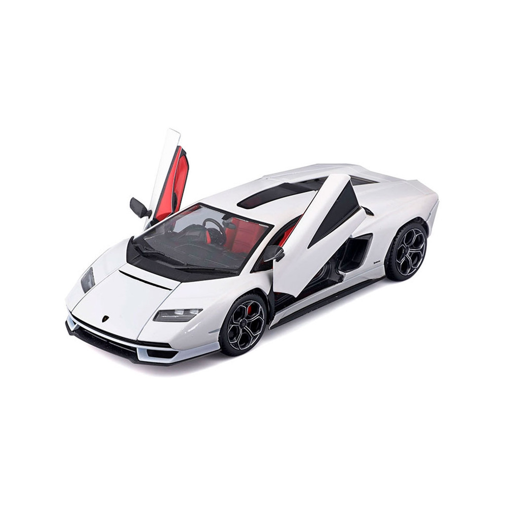 Машина Bburago Lamborghini Countach LPI 800-4 (біла, 1:24) (18-21102) - зображення 4