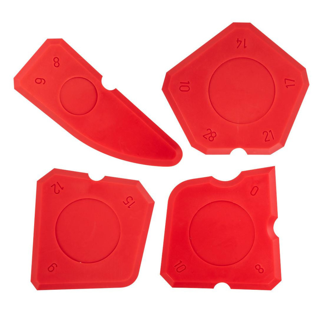 Шпатель Topex 4 од., силікон (16B472) - зображення 1