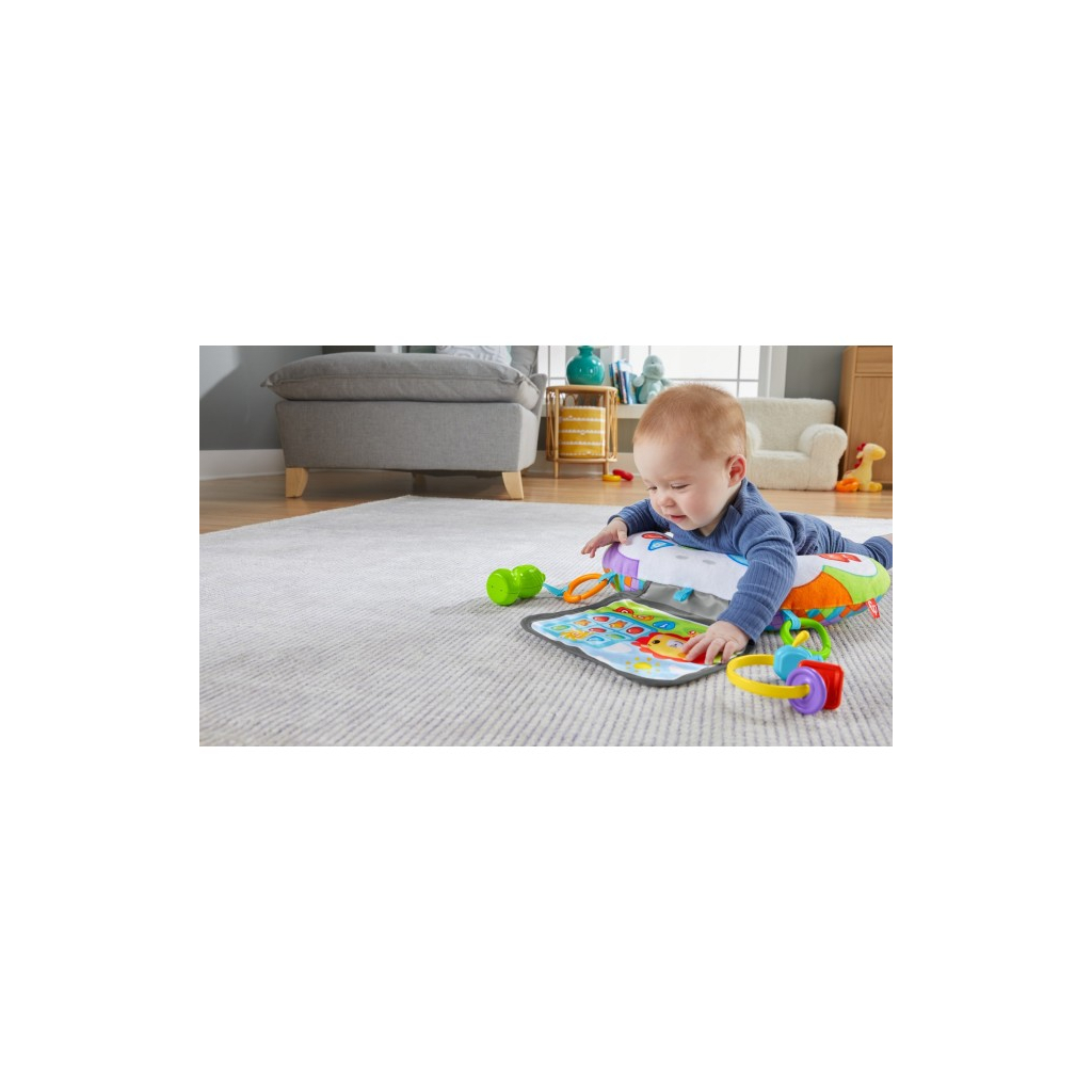 Дитячий килимок Fisher-Price Подушка для гри на животику Веселий джойстик (HGB89) - зображення 4