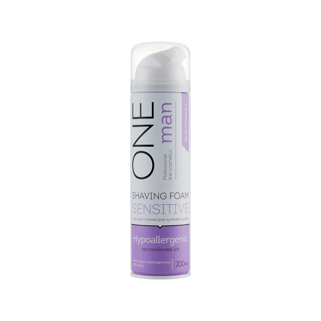 Піна для гоління Iceberg Group One Man Sensitive Hypoallergenic 200 мл (4820172070900) - зображення 1