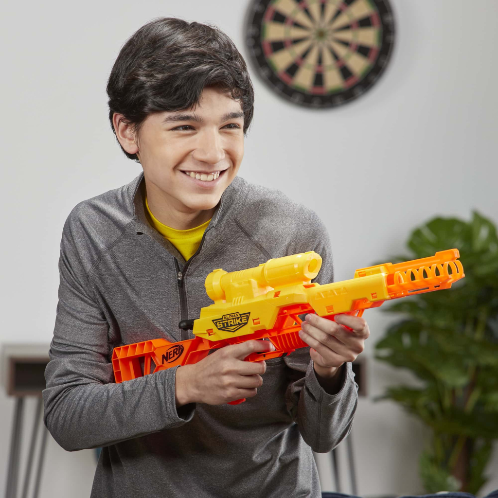 Іграшкова зброя Hasbro Nerf Wolf Alfa Strike LR-1 (E7567) - зображення 6