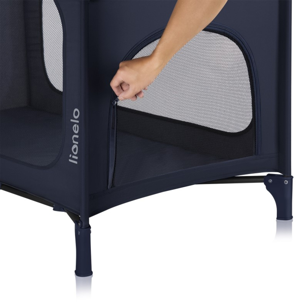 Дитячий манеж Lionelo JASMIN EASY FOLD BLUE NAVY (LO-JASMIN EASY FOLD BLUE NAVY) - зображення 9