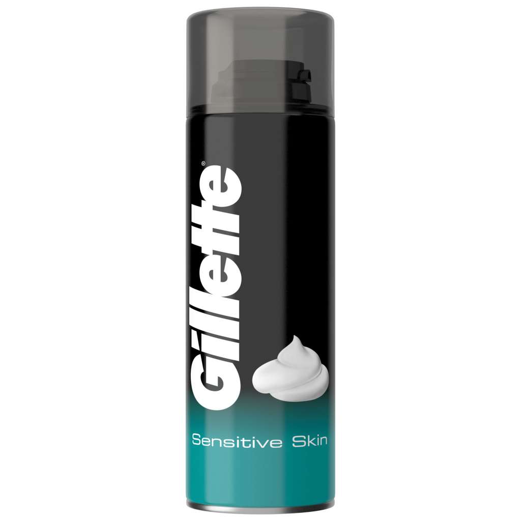 Піна для гоління Gillette Sensitive Skin Для чутливої ​​шкіри 300 мл (7702018094493) - зображення 1