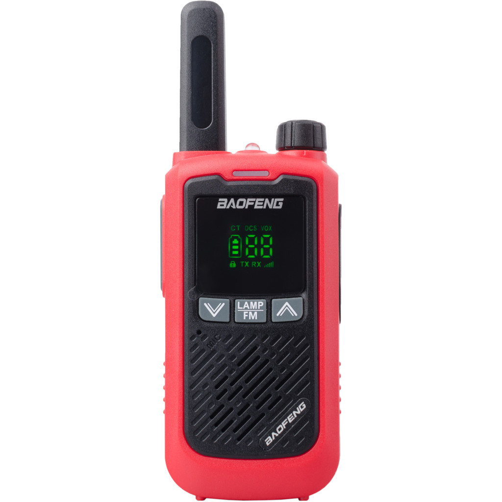 Портативна рація Baofeng BF-T17 Red Twin Pack - зображення 2