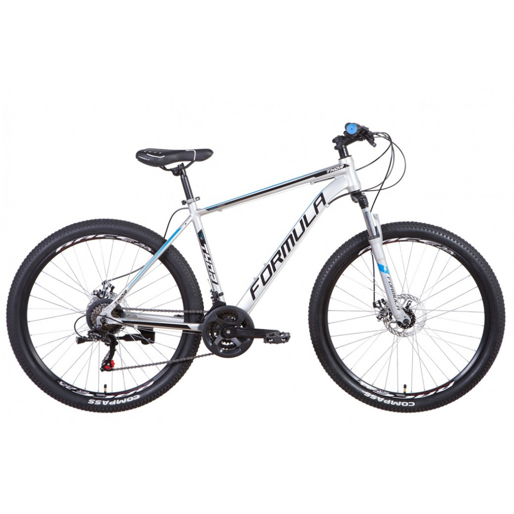 Велосипед Formula 27,5" THOR рама-19" 2021 Silver/Black (OPS-FR-27.5-083) - зображення 1
