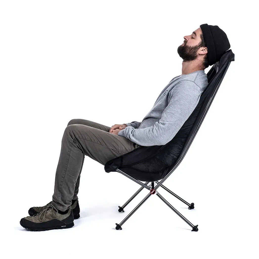 Крісло складане Naturehike YL06 Alu Folding Moon Chair NH18Y060-Z Бежеве (6927595753538) - зображення 2