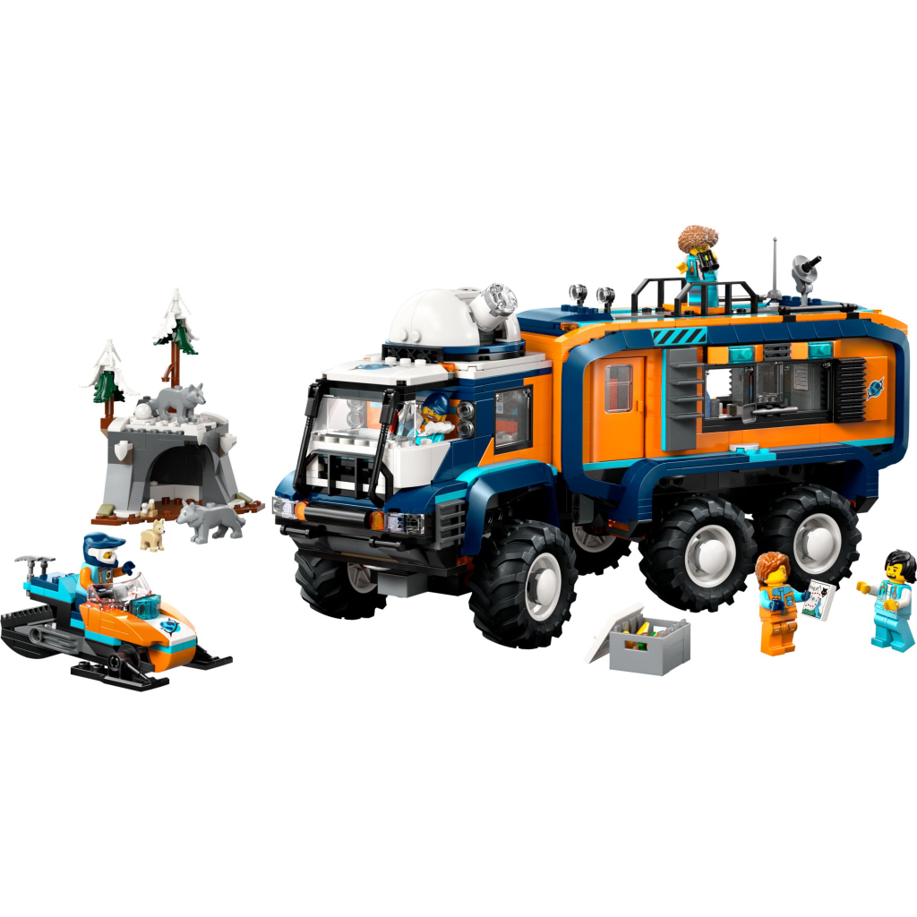 Конструктор LEGO City Арктична дослідна вантажівка з науковою лабораторією (60471) - зображення 2