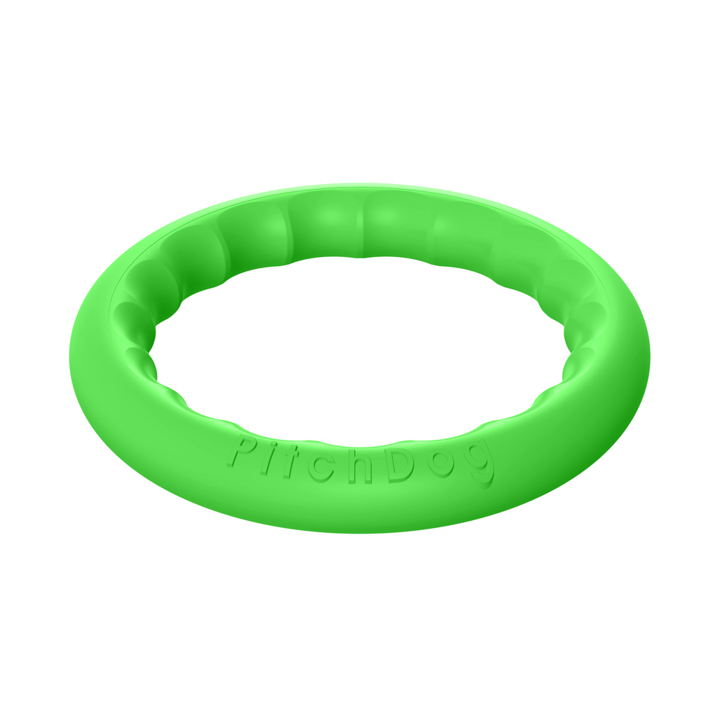 Іграшка для собак Collar PitchDog Кільце для апортування 17 см салатове (62365) - изображение 2