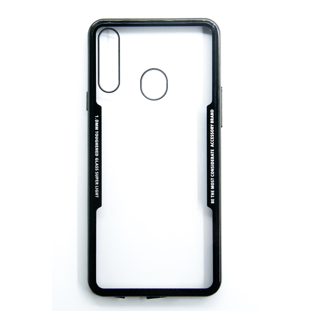Чохол до мобільного телефона Dengos TPU Samsung Galaxy A20s (black frame) (DG-TPU-TRP-26) - зображення 1