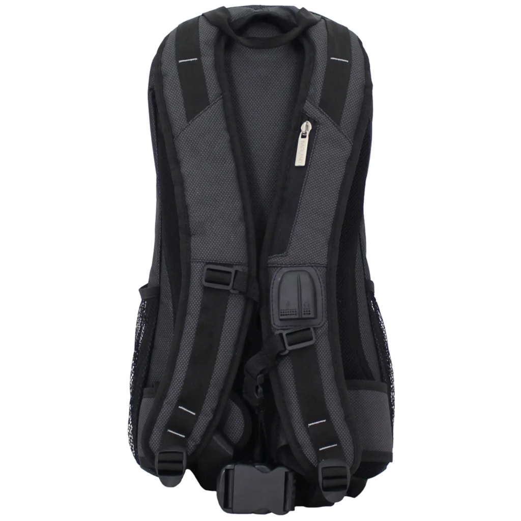 Рюкзак для ноутбука Bagland 15.6" Granite 23L black /silver 00120169 (70711281) - зображення 2