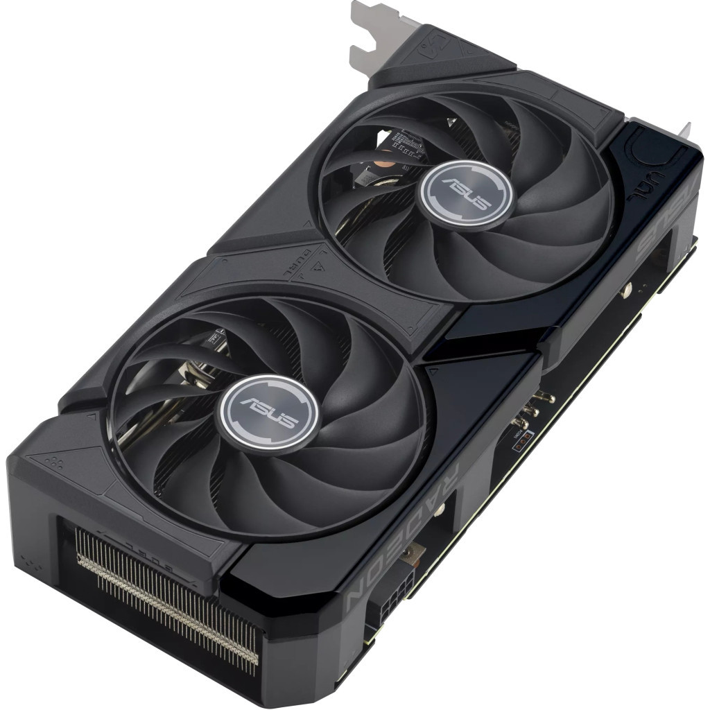 Відеокарта ASUS Radeon RX 7600 XT 16Gb DUAL OC (DUAL-RX7600XT-O16G) - зображення 3