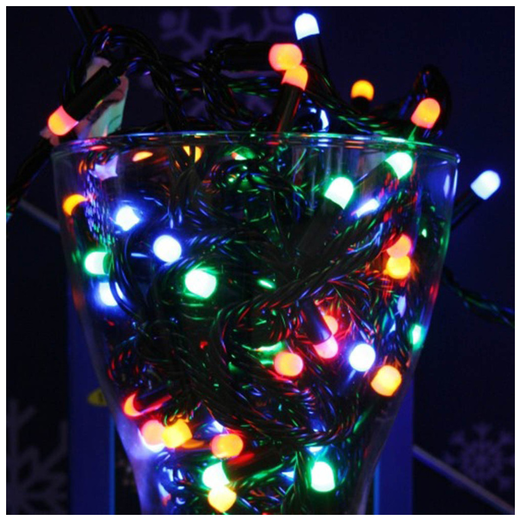Гірлянда ColorWay LED 200 20м 8 функцій Color 220V (CW-G-200L20VMC) - зображення 8