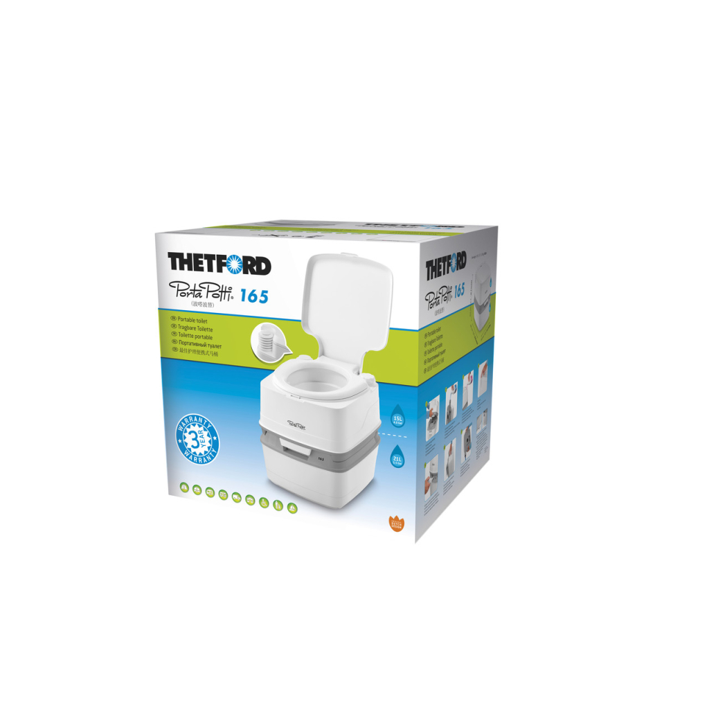 Біотуалет Thetford Porta Potti 165 білий 4548 (8710315024548) - изображение 7
