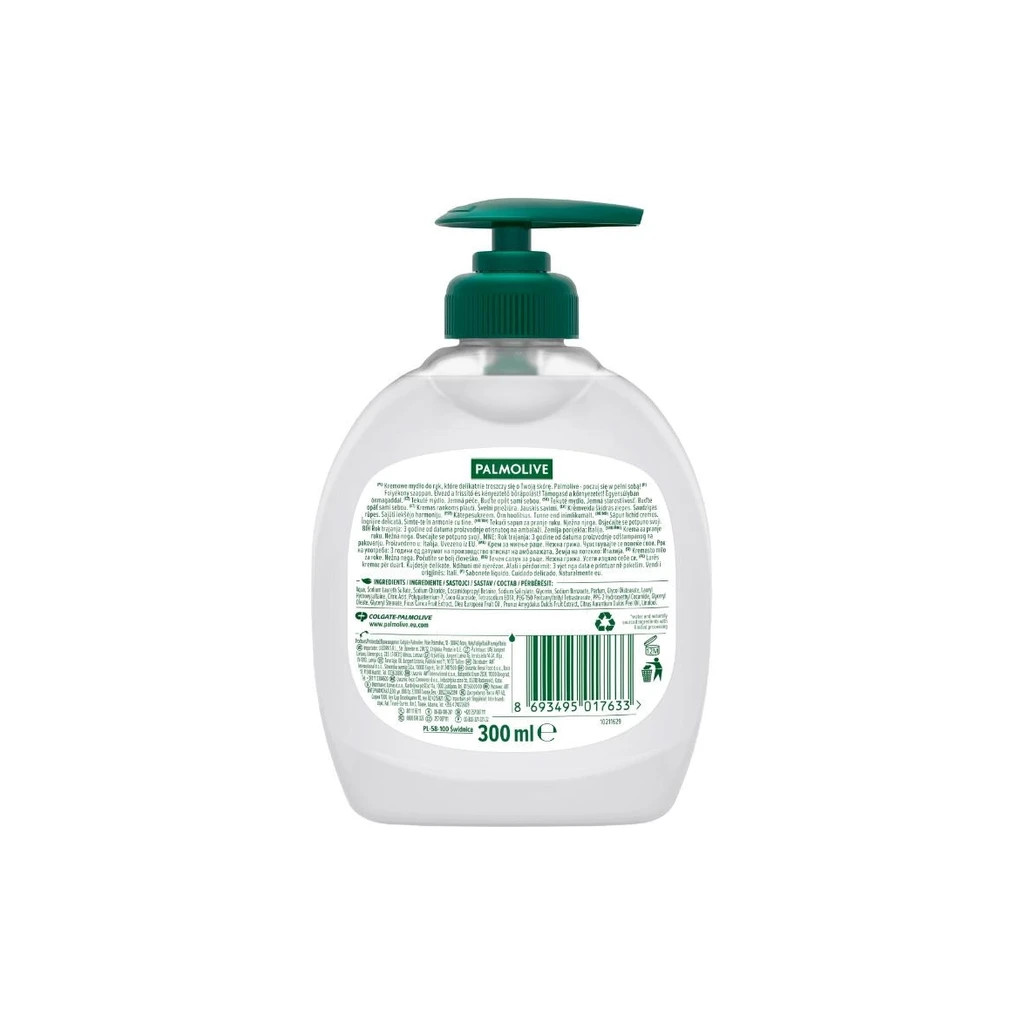 Рідке мило Palmolive Naturals Інтенсивне зволоження Молочко та оливка 300 мл (8693495017633) - зображення 4