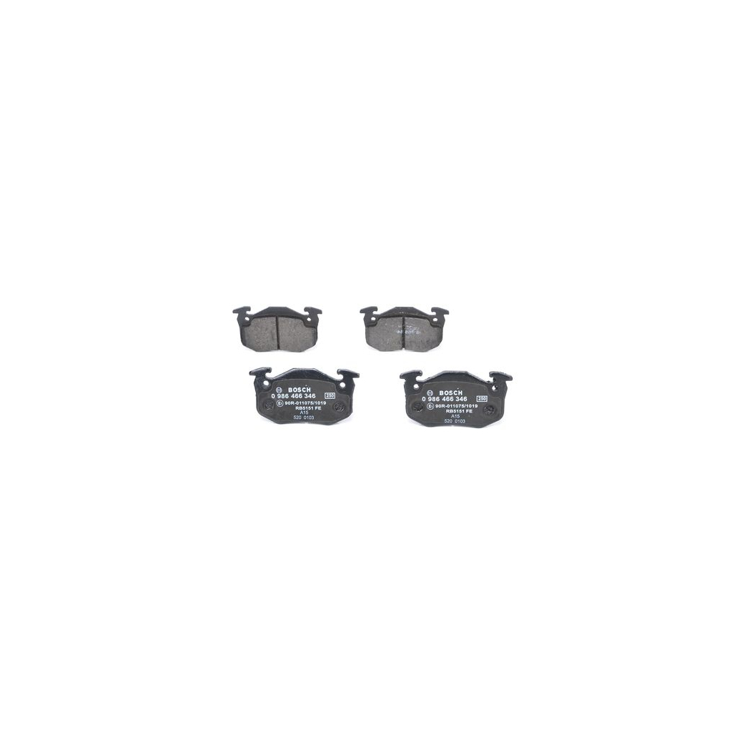 Гальмівні колодки Bosch 0 986 466 346 - зображення 4
