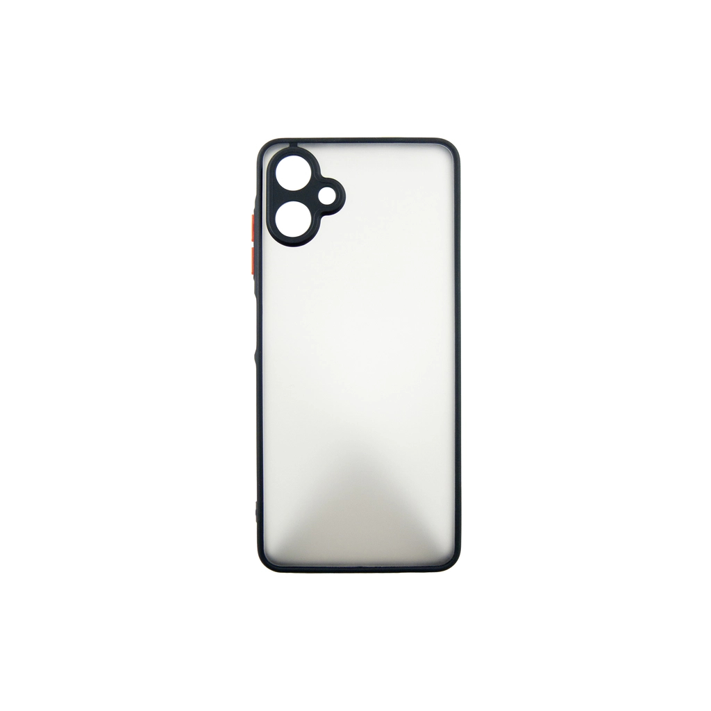 Чохол до мобільного телефона Dengos Kit Samsung Galaxy A06 Matte + 2 pcs glass (Black) (DG-CTG2P-02) - зображення 2
