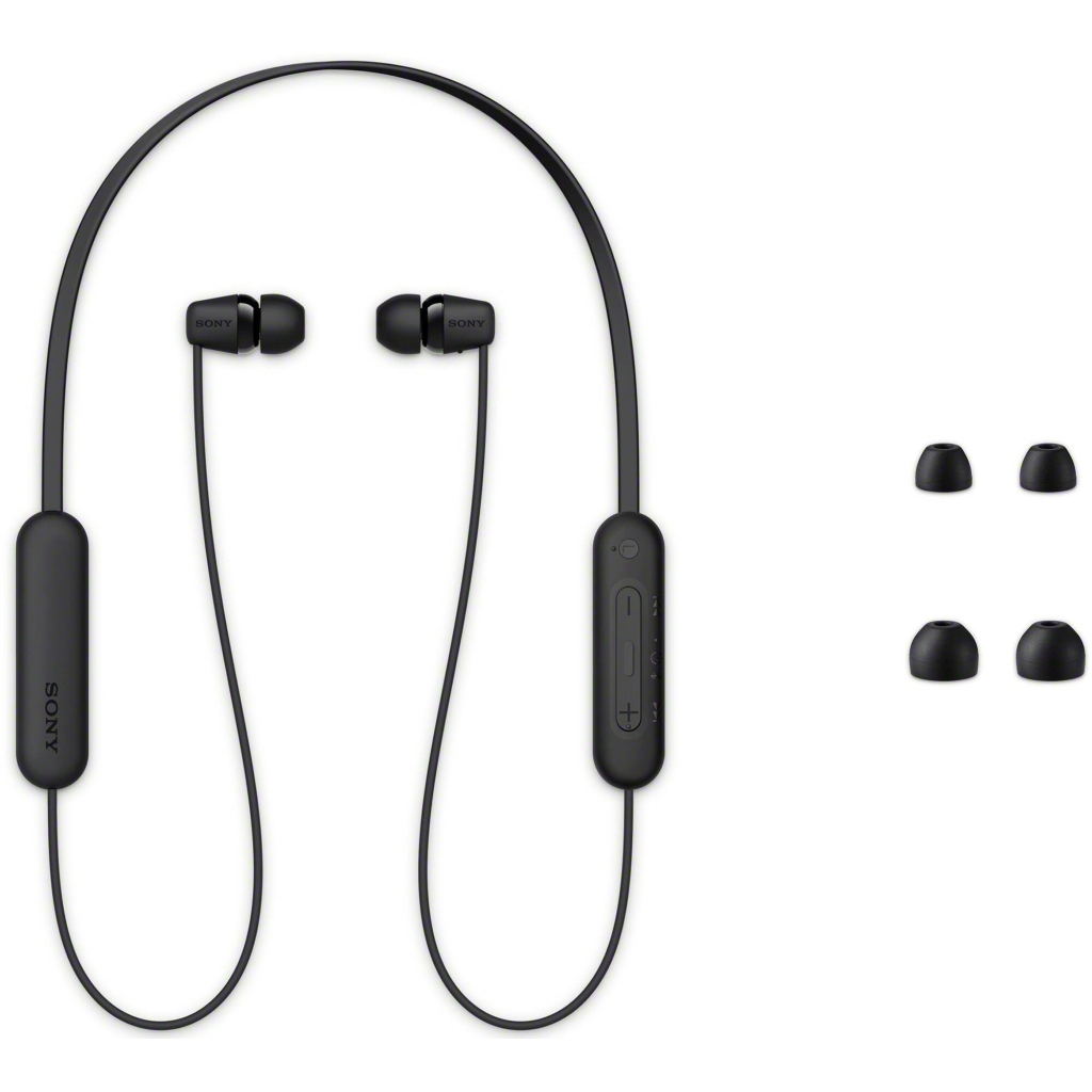 Навушники Sony WI-C100 Black (WIC100B.CE7) - зображення 2