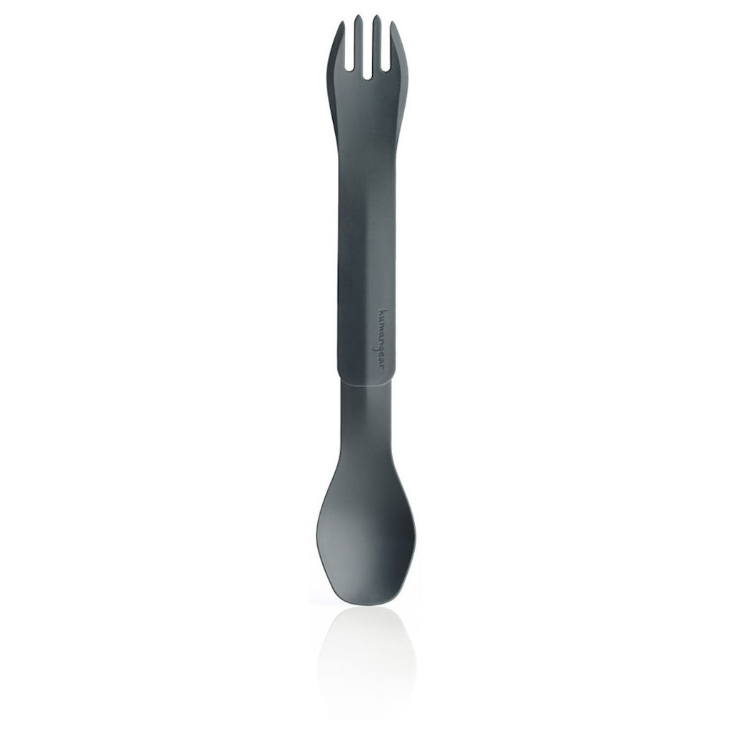 Ложка-виделка туристична Humangear GoBites Duo gray (022.0077) - зображення 1