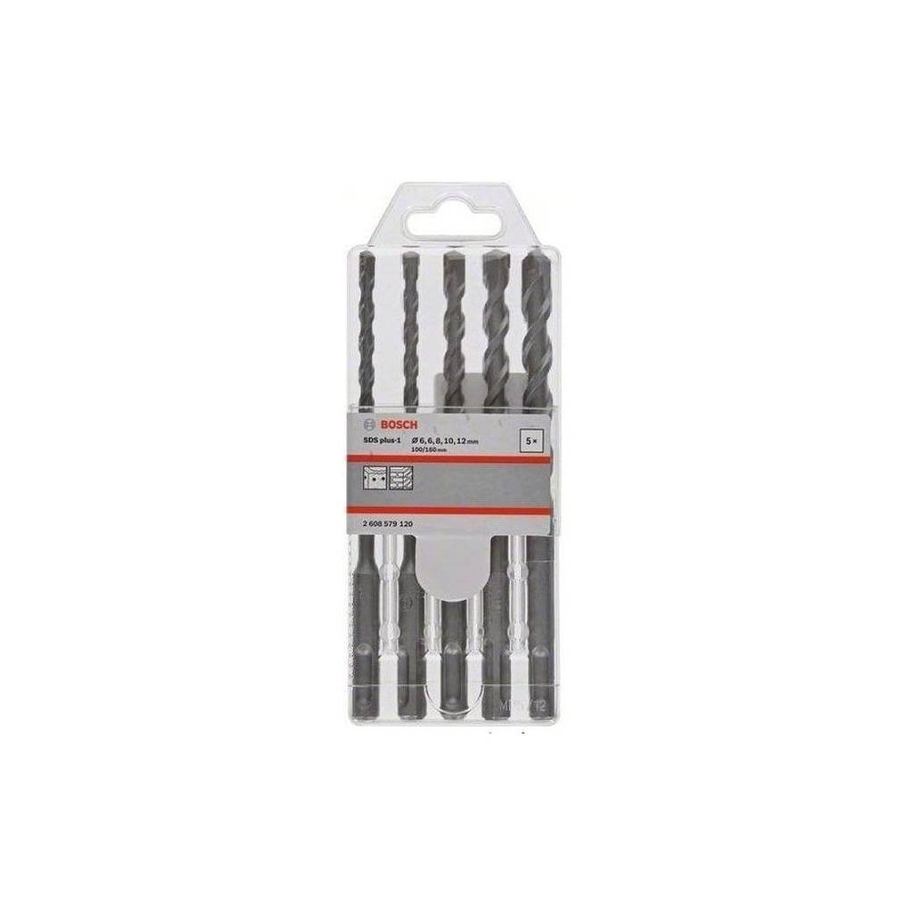 Набір свердл Bosch SDS plus-1, 5 шт (2.608.579.120) - зображення 1