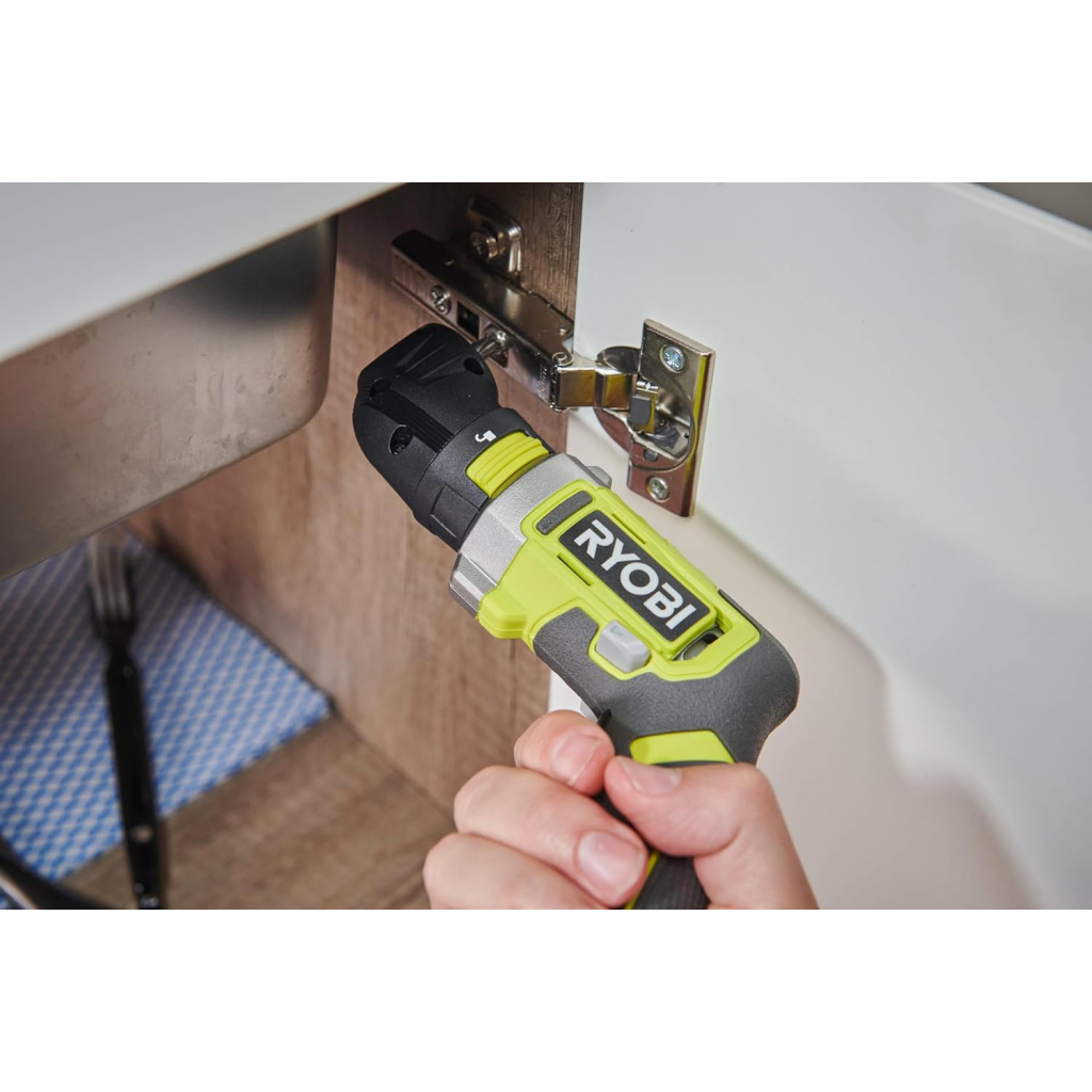 Викрутка акумуляторна Ryobi RSD4-120TA2, USB Lithium, 4V, 1х2Ah, 5Нм, 200об/хв, 2 насадки ,10 біт, кейс (5133006211) - зображення 4