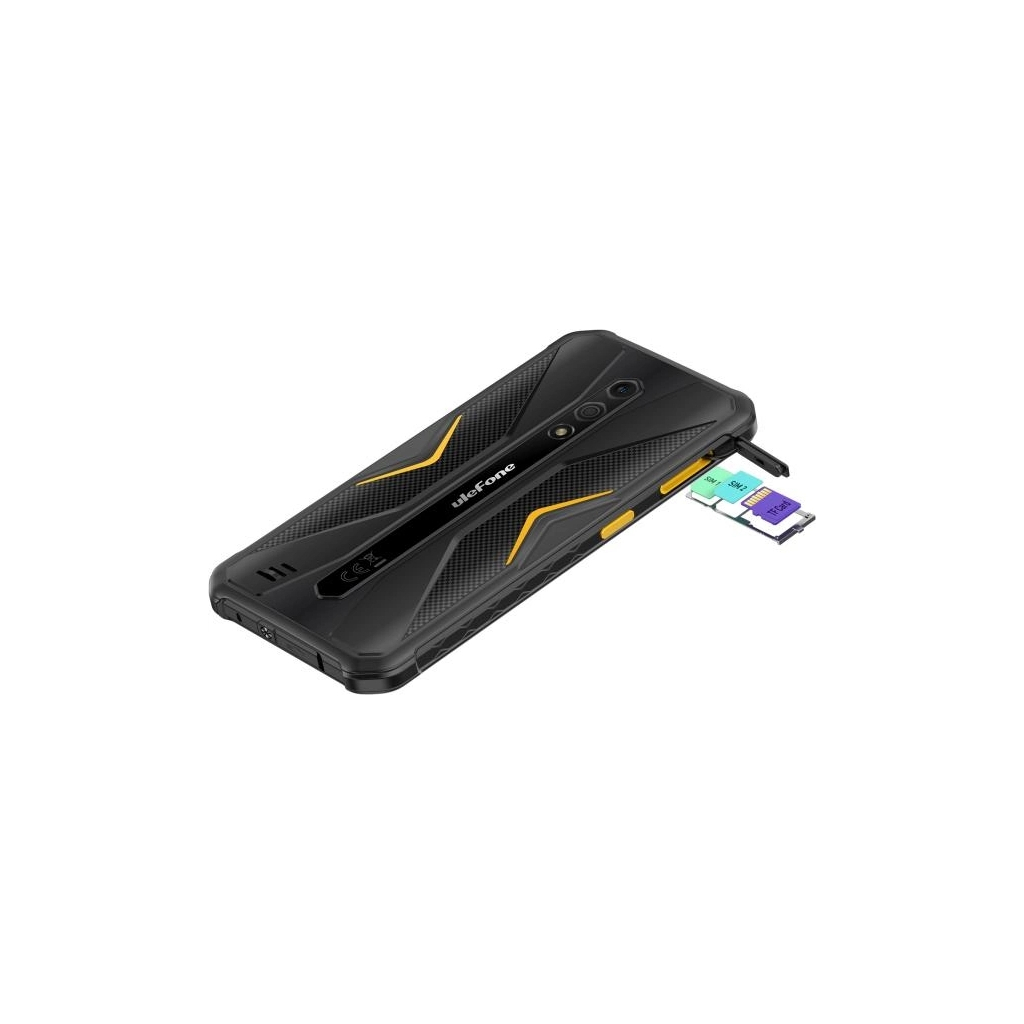 Мобільний телефон Ulefone Armor X12 3/32Gb Black Orange (6937748735625) - зображення 6