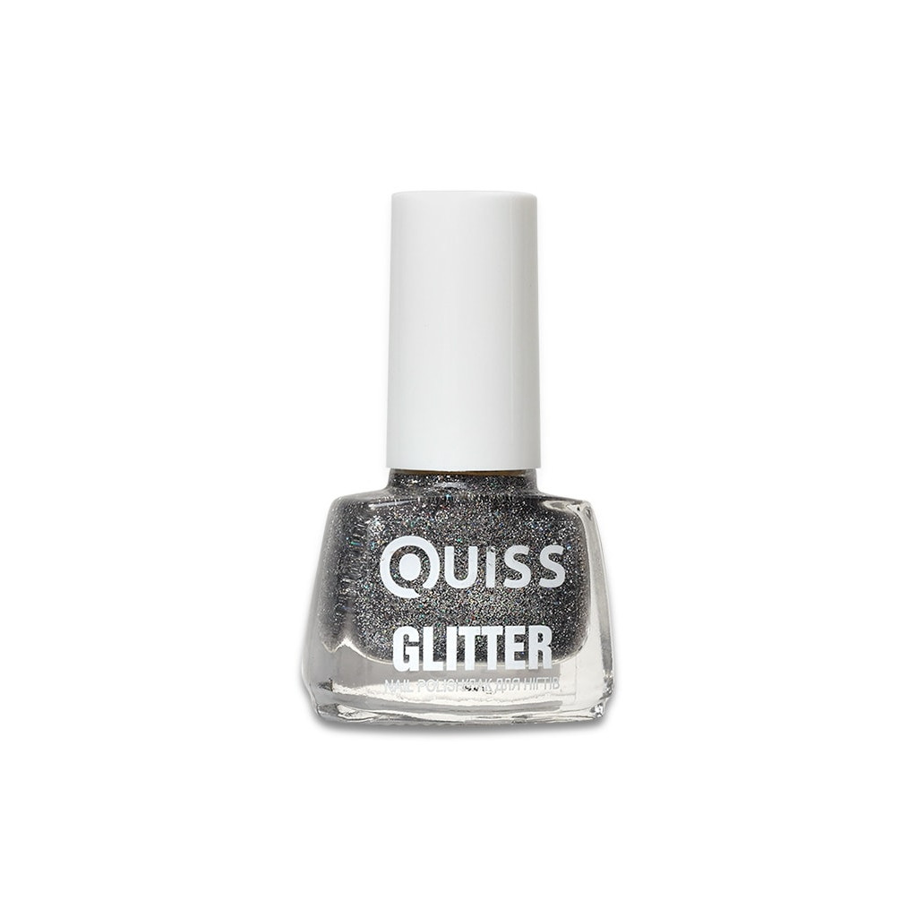Лак для нігтів Quiss Glitter 08 (4823082014484) - зображення 1