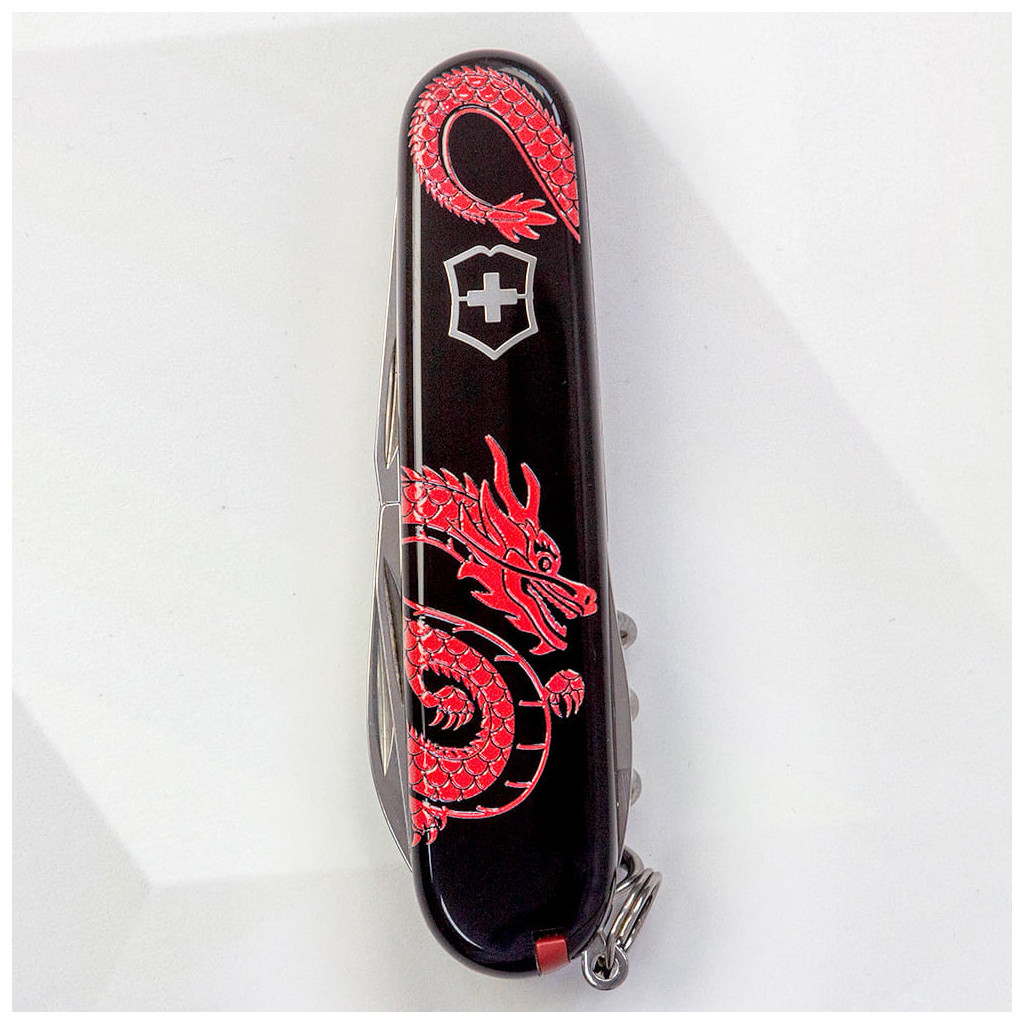 Ніж Victorinox Spartan Zodiac 91 мм Червоний дракон (1.3603.3_Z3361u) - зображення 6