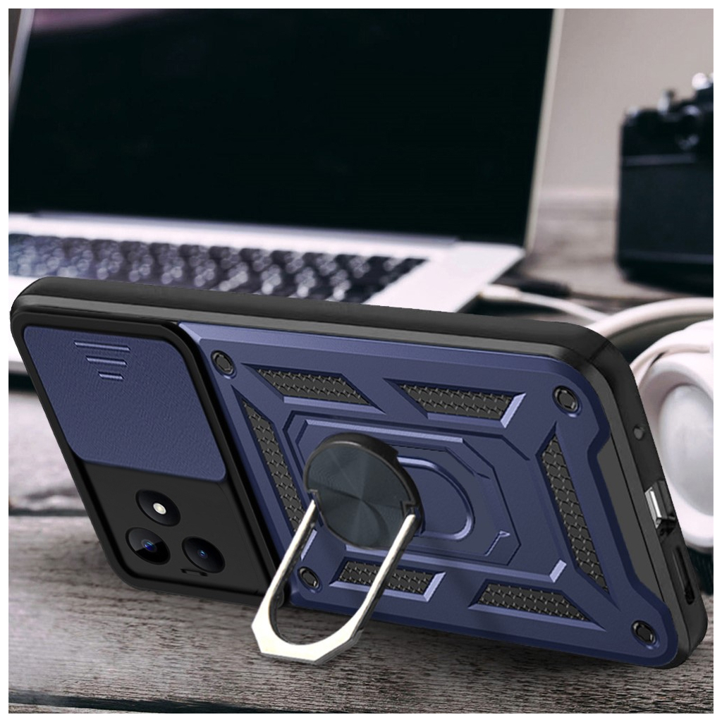 Чохол до мобільного телефона BeCover Military Realme C63 Blue (712179) - зображення 2