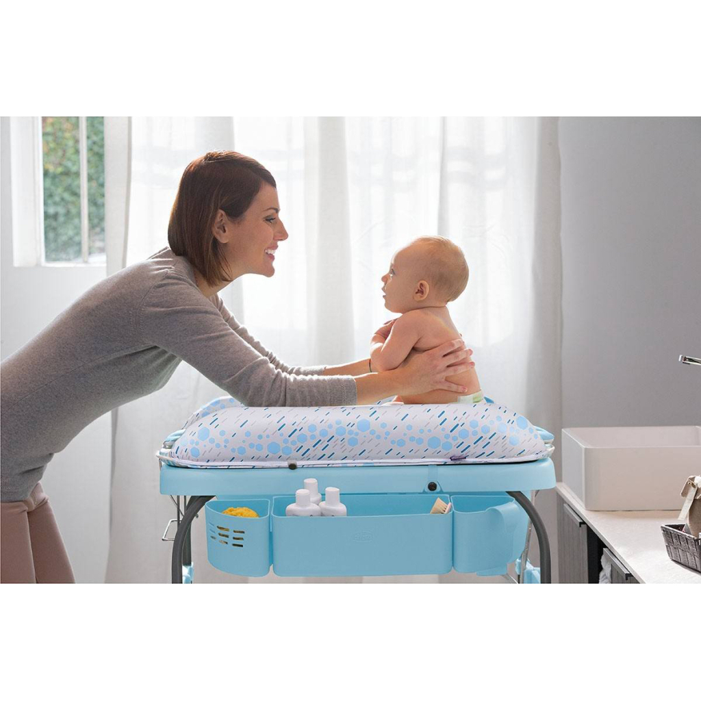 Ванночка Chicco з сповивальним столиком Cuddle & Bubble Блакитний (79348.86) - зображення 3