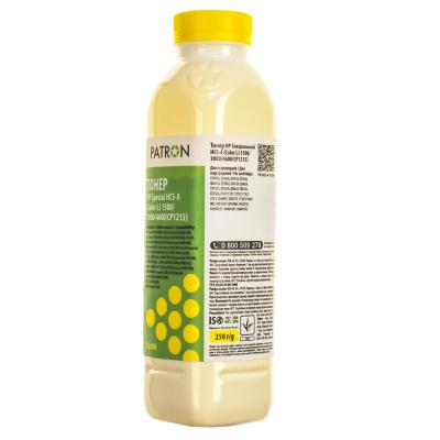 Тонер HP CLJ 1500/3000/4600/CP1215) YELLOW 250г Patron (HCS-A-Y-250) - зображення 2