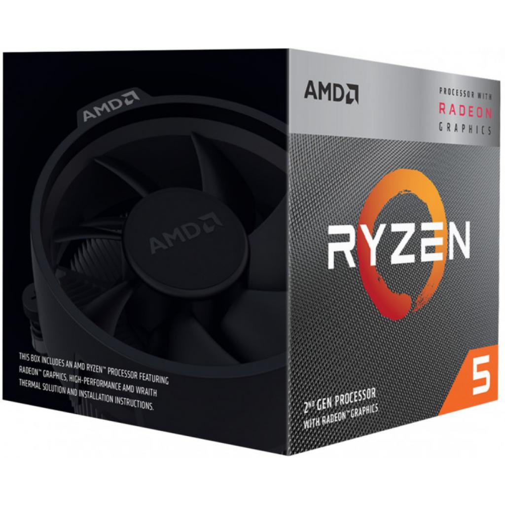 Процесор AMD Ryzen 5 3400G (YD3400C5FHBOX) - зображення 2