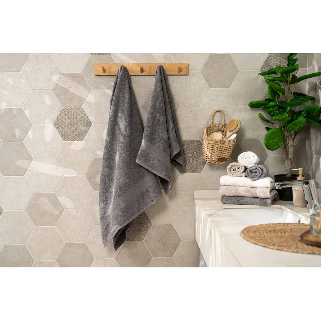 Рушник Ardesto махровий Benefit 100% бавовна сірий 70х140 см (ART2470SG) - зображення 2