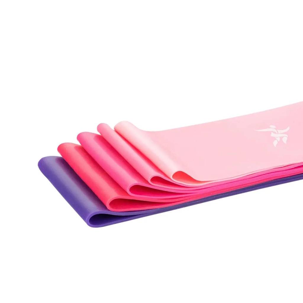 Еспандер 4yourhealth Mini Band Fitness 2662 Рожевий набір із 5шт (4YH_2662_5set) - зображення 3