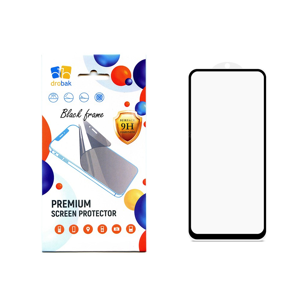 Скло захисне Drobak Motorola G23 (Black) (717149) - зображення 1