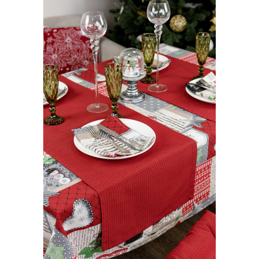 Серветка на стіл Прованс Merry Christmas 35x45 см (4823093449251) - зображення 4