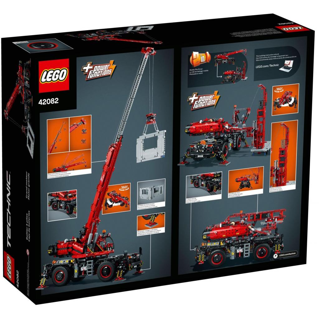 Конструктор LEGO TECHNIC Кран для бездоріжжя 4057 деталей (42082) - изображение 4