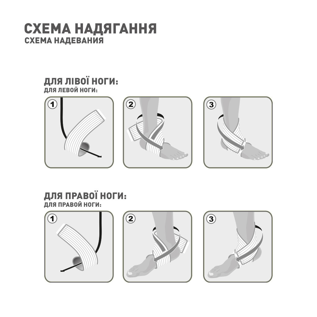 Бандаж MedTextile Бандаж на гомілковостопний суглоб еластичний, розмір M (4820137293535) - зображення 4