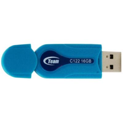 USB флеш накопичувач Team 16Gb C122 Blue USB 2.0 (TC12216GL01) - зображення 2