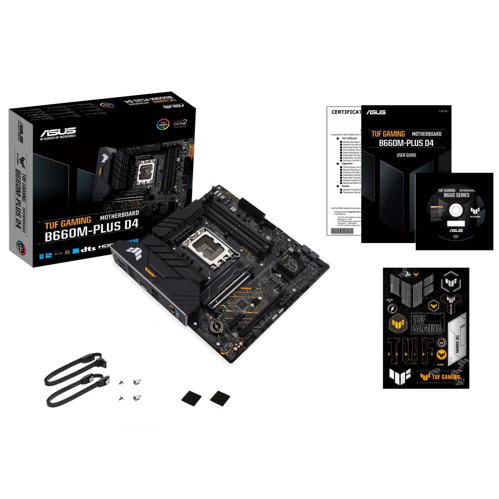 Материнська плата ASUS TUF GAMING B660M-PLUS D4 - зображення 7