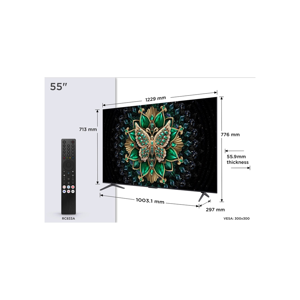 Телевізор TCL 55C6K - зображення 6