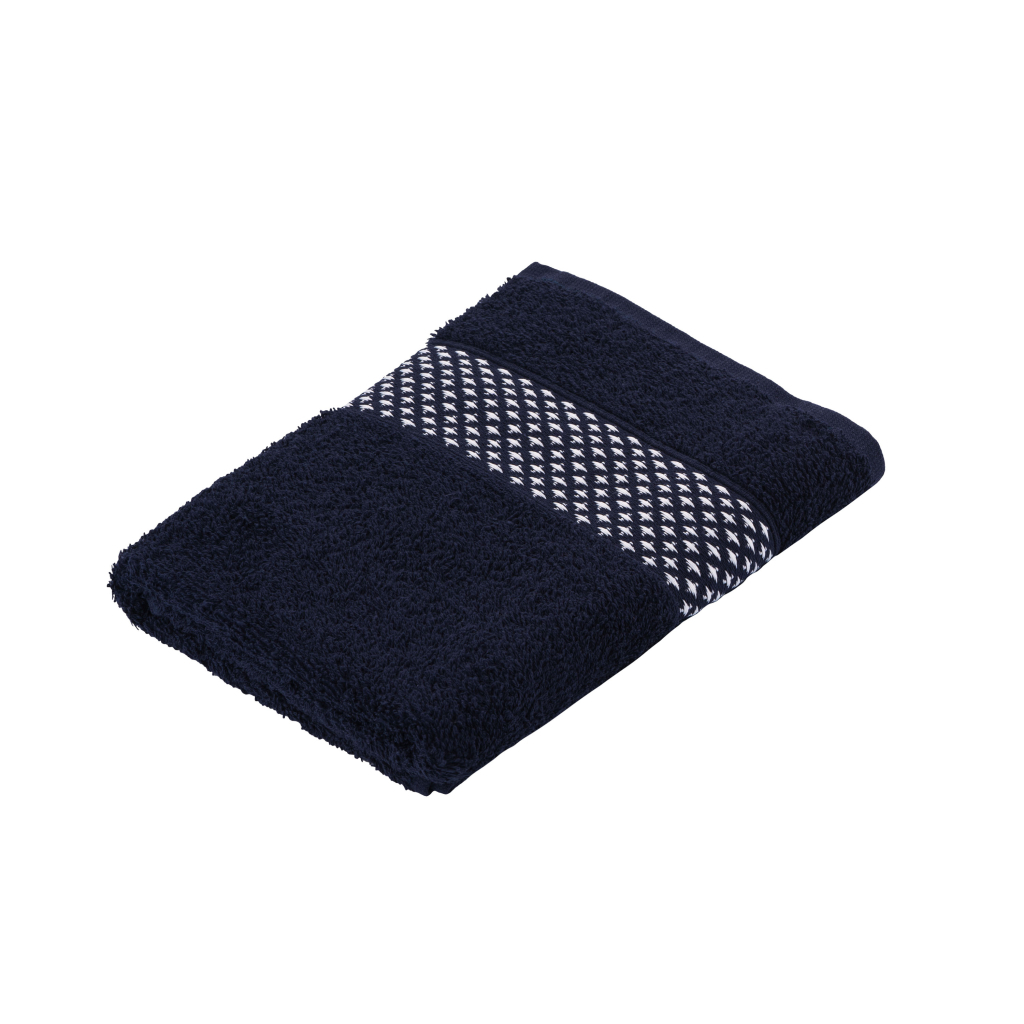 Рушник Ardesto набір 4 махрові Holiday Сріблястий / Індиго 50х90 см х 2 шт + 2 шт (ART2550IS) - зображення 3