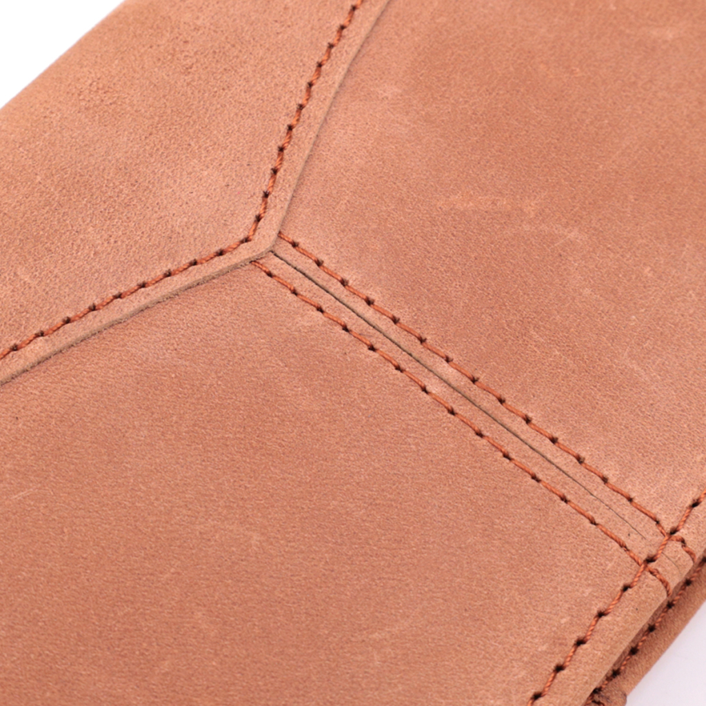 Гаманець Vintage Унісекс у вінтажній натуральній шкірі Рудий (22853) - зображення 7