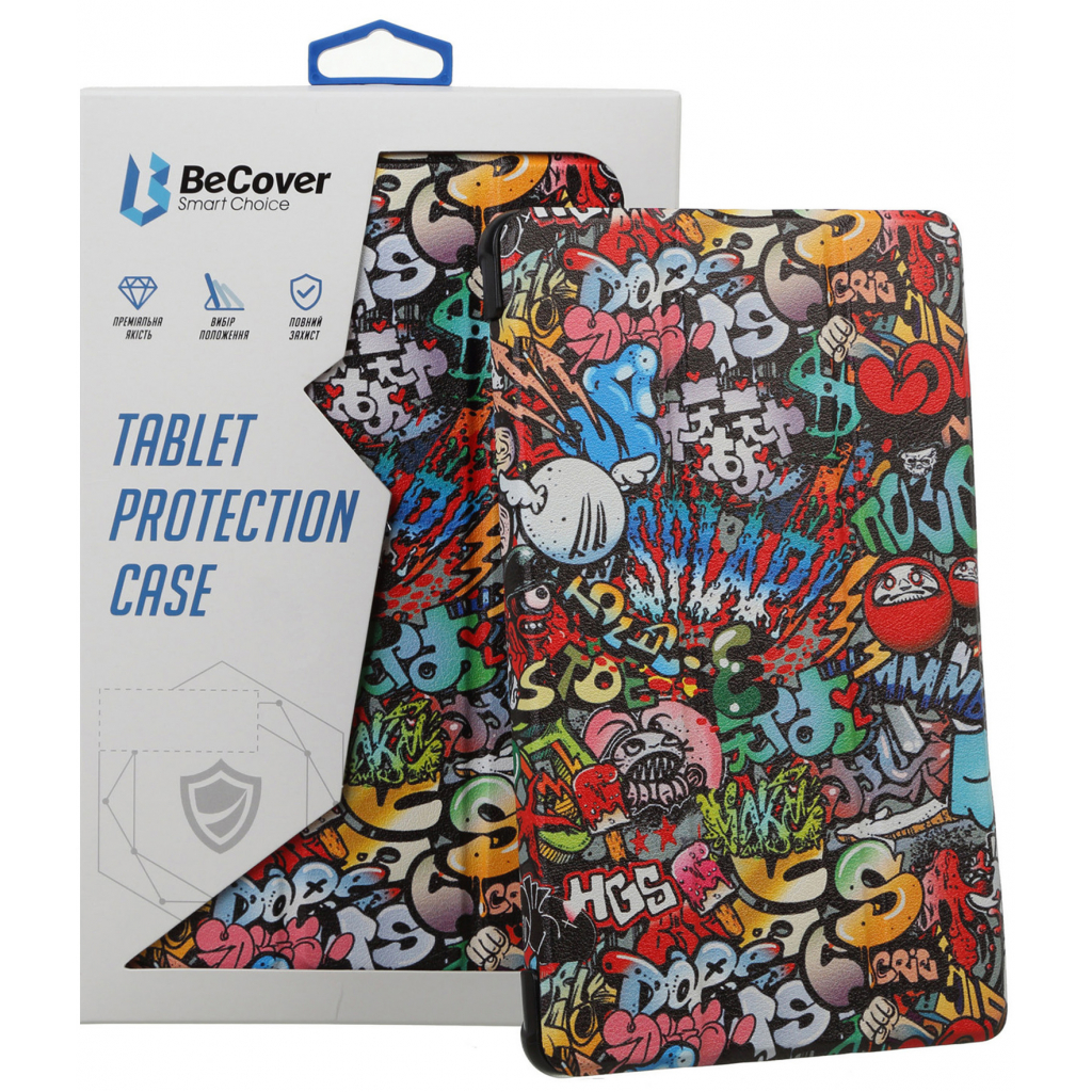 Чохол до планшета BeCover Smart Case Lenovo Tab M10 TB-X306F HD (2nd Gen) Graffiti (706113) - зображення 1
