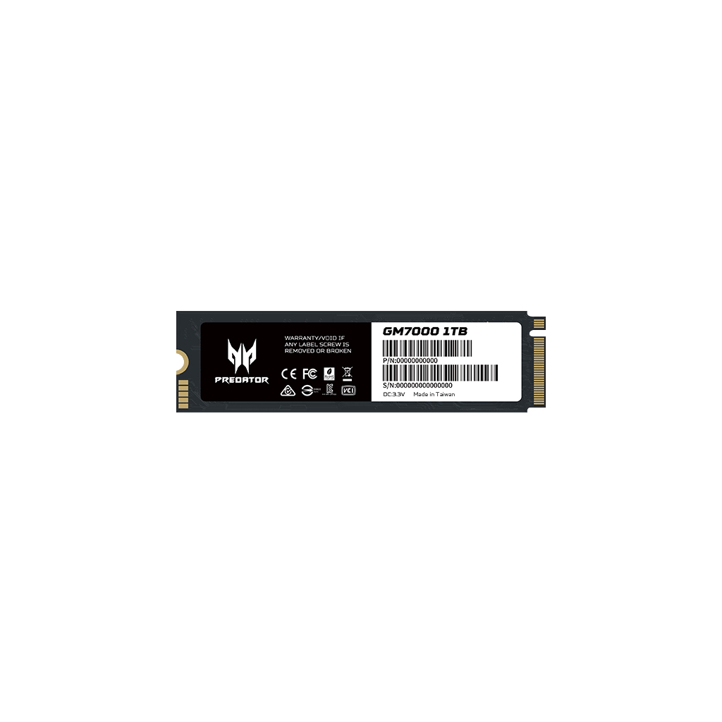 Накопичувач SSD M.2 2280 1TB GM7000 PREDATOR (BL.9BWWR.105) - изображение 1