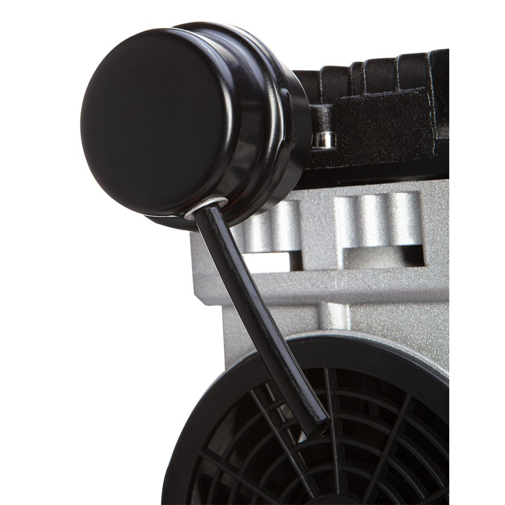 Компресор Neo Tools безолійний, 2-х поршневий, 230В, 24л, 8 Бар, 125л/хв, 800Вт, (12K021) - зображення 7