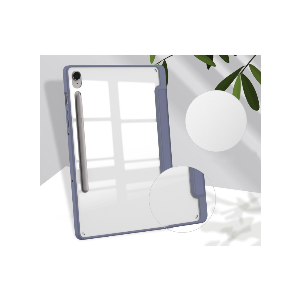 Чохол до планшета BeCover Soft Edge stylus holder Samsung Tab S9 (SM-X710/SM-X716)/S9 FE (SM-X510/SM-X516B) 11.0" Purple (710443) - зображення 4