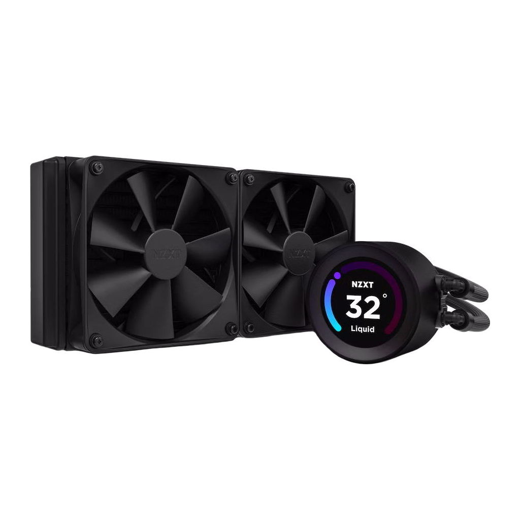 Система рідинного охолодження NZXT Kraken Elite 240mm AIO (RL-KN24E-B1) - зображення 1