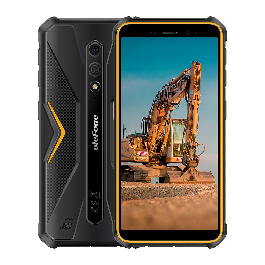 Мобільний телефон Ulefone Armor X12 3/32Gb Black Orange (6937748735625) - зображення 1