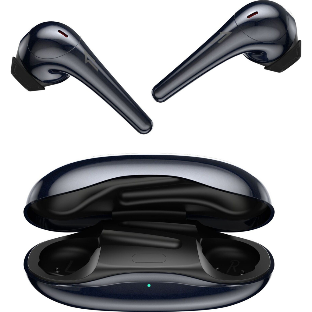 Навушники 1MORE ComfoBuds 2 TWS (ES303) Galaxy Black (1040222) - зображення 5