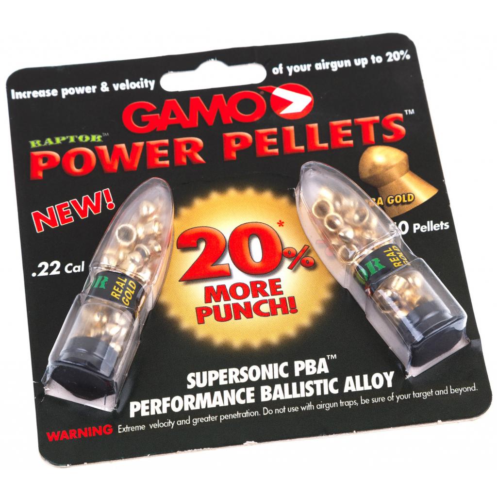 Пульки Gamo Raptor 2х50 шт. кал. 5,5 (6322645) - зображення 1